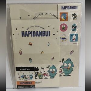 Sanrio Boys-Hapidanbui Letter Set